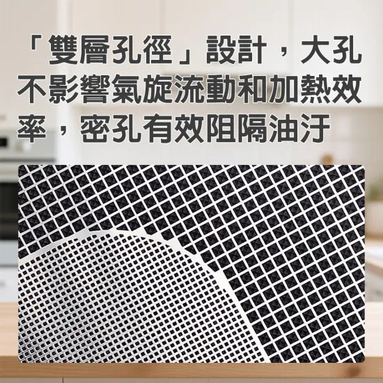 【科帥 AF106 專用】磁吸防噴油網｜氣炸鍋配件｜阻隔油汙、好拆洗、不卡鍋具｜獨家專利